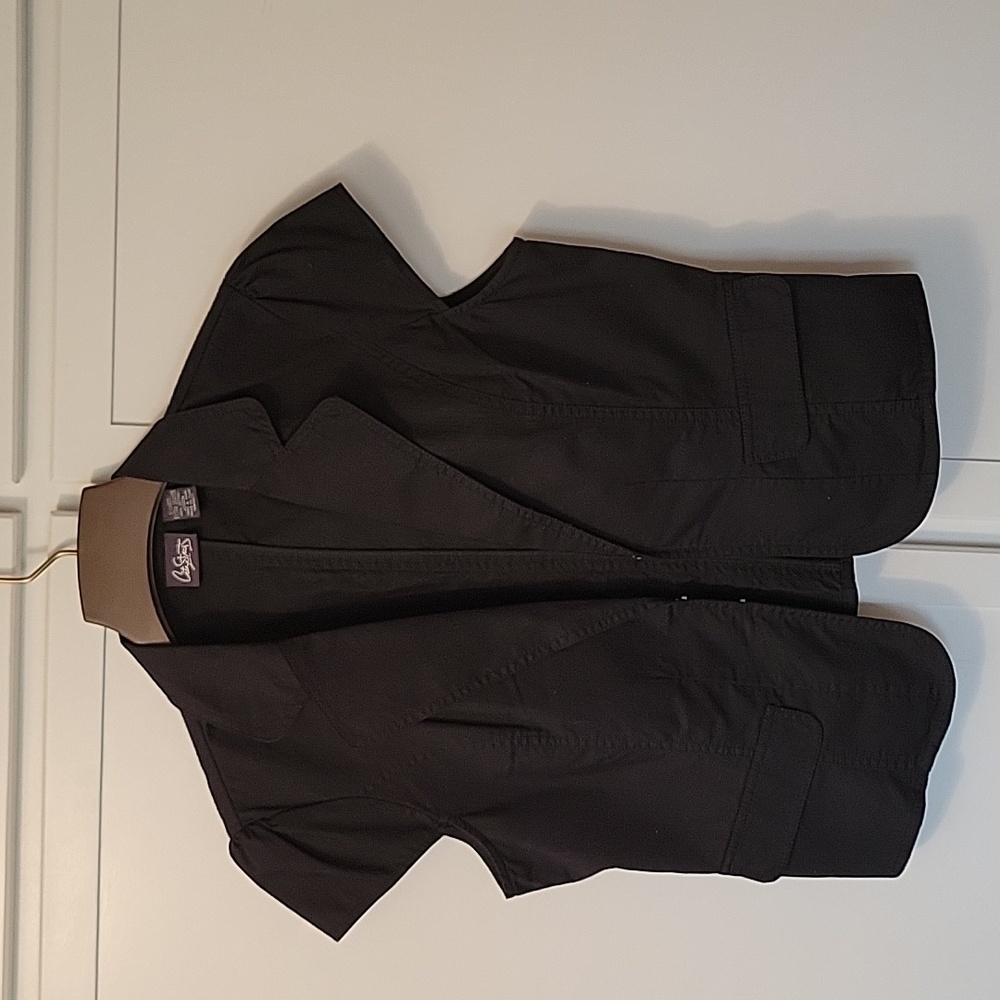 City Streets, size XL, black sleeveless top, cotton, NWOT